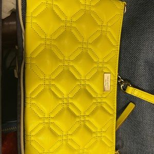 Bright neon Kate spade crossbody